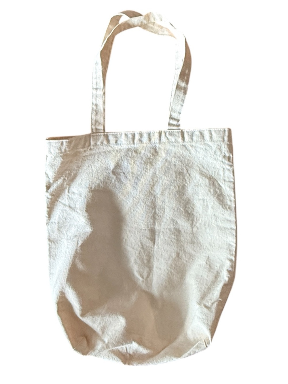 Linen-Color Canvas Small Tote - Picture 4 of 6